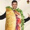 Taco Food Tunic Adult Costume Funny Realistic Print Halloween Party Outfit